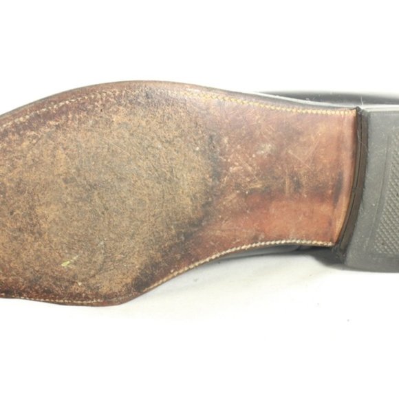 Vintage WEYENBERG MASSAGIC Black Wingtip Shoes - Picture 8 of 8